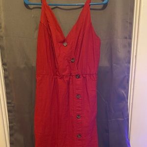 Red sundress
